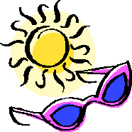 zonnebril met zonnetje erbij plaatje
